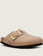 Birkenstock De piele șlapi Boston BB | shearling cu adaos de lână | narrow fit