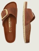 Birkenstock De piele șlapi Madrid Big Buckle LEOI | narrow fit