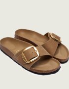 Birkenstock De piele șlapi Madrid Big Buckle | narrow fit