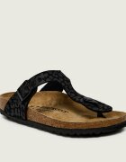 Birkenstock Flip flops Gizeh | narrow fit cu adaos de piele