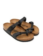 Birkenstock Flip flops șlapi Mayario cu adaos de piele | narrow fit