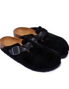 Birkenstock Mules (încălțăminte) Boston Braided | narrow fit | piele întoarsă