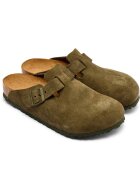 Birkenstock Mules (încălțăminte) Boston LEVE | piele întoarsă