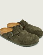 Birkenstock Mules (încălțăminte) Boston LEVE | piele întoarsă | narrow fit