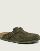 Birkenstock Mules (încălțăminte) Boston LEVE | piele întoarsă | narrow fit
