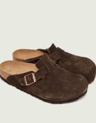 Birkenstock Mules (încălțăminte) Boston | piele întoarsă | regular fit