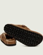 Birkenstock Mules (încălțăminte) Boston | piele întoarsă (zamsz) | cu adaos de lână | narrow fit | shearling