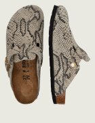Birkenstock Mules (încălțăminte) Boston Rivet Logo | piele întoarsă | narrow fit