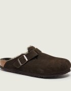 Birkenstock Mules (încălțăminte) Boston VL | piele întoarsă | shearling | regular fit