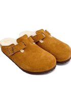 Birkenstock Mules (încălțăminte) Boston VL | shearling | piele întoarsă cu adaos de lână