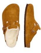 Birkenstock Mules (încălțăminte) Boston VL | shearling | piele întoarsă cu adaos de lână