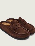 Birkenstock Mules (încălțăminte) Naples Wrapped | narrow fit | piele întoarsă
