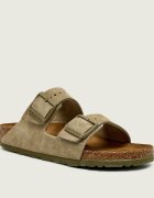 Birkenstock Șlapi Arizona Leve | piele întoarsă | narrow fit