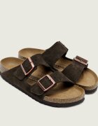 Birkenstock Șlapi Arizona LEVE | piele întoarsă | narrow fit
