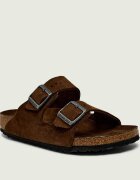 Birkenstock Șlapi Arizona Leve | piele întoarsă | narrow fit