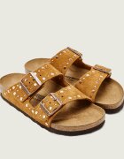 Birkenstock Șlapi Arizona Rivet LEVE | piele întoarsă | narrow fit
