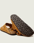 Birkenstock Șlapi Arizona Rivet LEVE | piele întoarsă | narrow fit