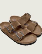Birkenstock Șlapi Arizona SFB LEVE | piele întoarsă | narrow fit