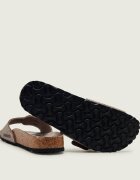 Birkenstock Șlapi Madrid Big Buckle cu adaos de piele | narrow fit