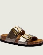 Birkenstock Șlapi Sydney CB | narrow fit cu adaos de piele
