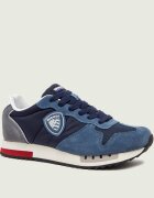 Blauer Sneakers QUEENS05 | piele întoarsă