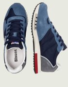 Blauer Sneakers QUEENS05 | piele întoarsă