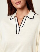 Bogner De mătase polo PARIS | Oversize fit