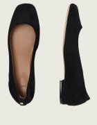 BOSS Black Balerini Luara | piele întoarsă