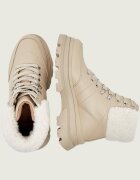 BOSS Black Botine cu platformă Foster | shearling | piele