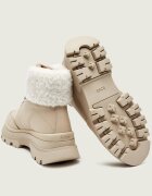 BOSS Black Botine cu platformă Foster | shearling | piele