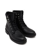 BOSS Black Botine Vanity cu adaos de piele