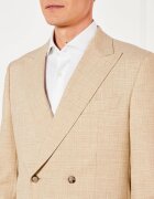 BOSS Black Costum C-Huge-2Pcs-DB-252 | Slim Fit cu adaos de lână