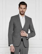 BOSS Black Costum H-Huge-2Pcs-224 | Slim Fit cu adaos de lână