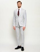 BOSS Black Costum H-Huge-2Pcs-253 | Slim Fit cu adaos de lână
