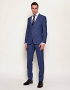 BOSS Black Costum H-Huge-2Pcs-253 | Slim Fit cu adaos de lână