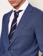 BOSS Black Costum H-Huge-2Pcs-253 | Slim Fit cu adaos de lână