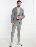 BOSS Black Costum P-Huge-2Pcs-242 | Slim Fit cu adaos de lână