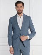 BOSS Black Costum P-Huge-2Pcs-242 | Slim Fit cu adaos de lână