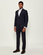 BOSS Black Costum P-Huge-2Pcs-WG-253 | Slim Fit cu adaos de lână