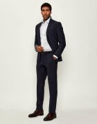 BOSS Black Costum P-Huge-2Pcs-WG-253 | Slim Fit cu adaos de lână