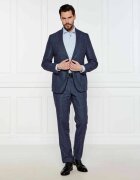 BOSS Black De in costum C-Huge-2Pcs-Peak-252 | Slim Fit cu adaos de lână