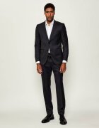 BOSS Black De lână costum H-Huge-2Pcs-224 | Slim Fit