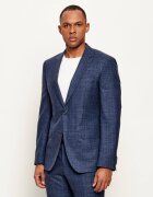 BOSS Black De lână costum H-Huge-2Pcs-B1-253 cu adaos de mătase
