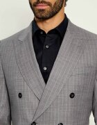 BOSS Black De lână costum H-Huge-2Pcs-DB-264 | Slim Fit