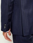 BOSS Black De lână costum H-Huge-2Pcs-DB-264 | Slim Fit