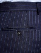BOSS Black De lână costum H-Huge-2Pcs-DB-264 | Slim Fit