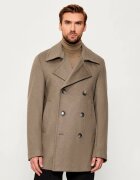 BOSS Black De lână palton H-Hyde-Pcoat-254 cu adaos de cașmir