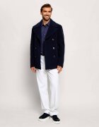 BOSS Black De lână palton H-Hyde-Peacoat-264
