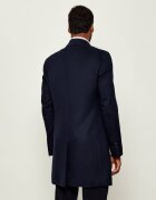 BOSS Black De lână palton SB-Coat-254_DB| Boss x Beckham cu adaos de cașmir