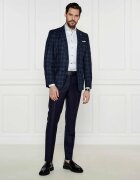 BOSS Black De lână pantaloni C-Genius-243 | Slim Fit